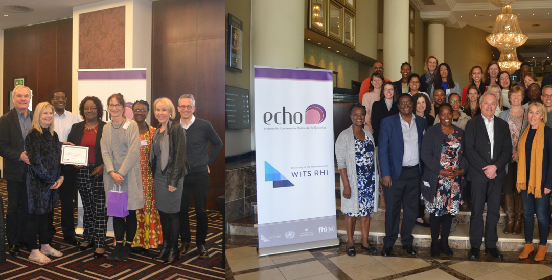 Jenni Smit, Zonke Mabude and Mags Beksinska attend the ECHO Investigators meeting 19-20 June 2019