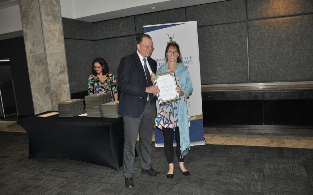 Faculty of Health Sciences Research Awards presentation